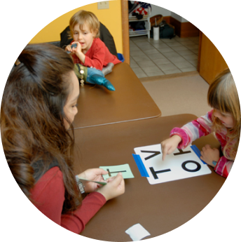 word testing in a classroom